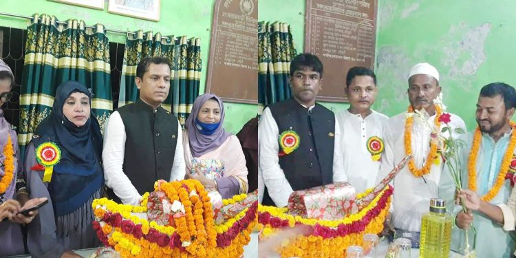 মাতারবাড়ির চেয়ারম্যান আবু হায়দার সংবর্ধিত