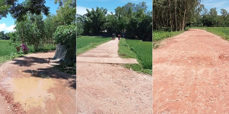 ঠিকাদার মারা গেছে, কাজ বন্ধ, গণদুর্ভোগ