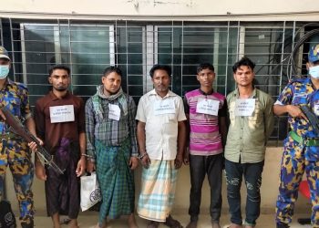 উখিয়ায় ৬ রোহিঙ্গা হত্যা: দু’দিনে ১০ রোহিঙ্গা গ্রেপ্তার