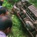 চকরিয়ায় খাদে বাস, আহত-১৫