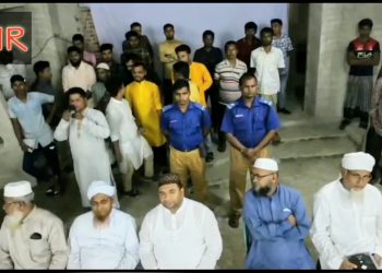 পেকুয়ায় নির্বাচনী প্রচারণায় গ্রামপুলিশ সদস্য