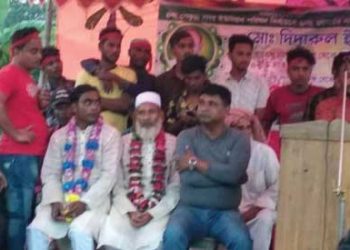 পেকুয়ায় কারামুক্ত দিদার মেম্বার সংবর্ধিত