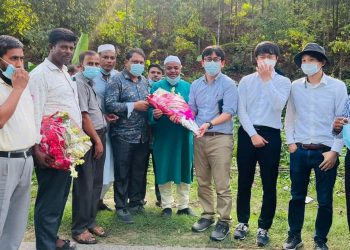 চকরিয়া পৌরসভার প্রস্তাবিত মেগাপ্রকল্প পরিদর্শনে  জাইকার দক্ষিণ এশিয়ার প্রধান পরিচালক