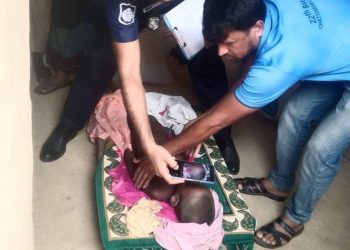 লামায় পুকুর থেকে তিন বছরের শিশুর লাশ উদ্ধার