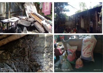 পেকুয়ায় বিদ্যুতের সর্ট সার্কিটের আগুনে বসতঘর পুঁড়ে ছাই