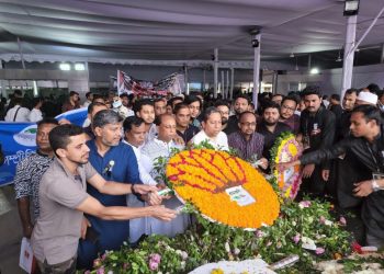 জাতীয় শোক দিবসে সম্প্রীতি বাংলাদেশ এর শ্রদ্ধা নিবেদন