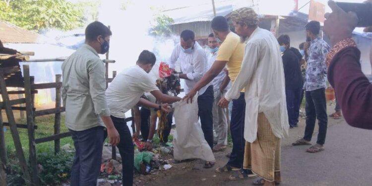 লামার সরই ইউনিয়নে পরিচ্ছন্নতা অভিযান