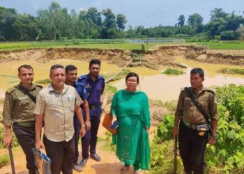 পেকুয়ায় পাহাড় কেটে বালু উত্তোলন, ৩টি স্যালো মেশিন জব্দ