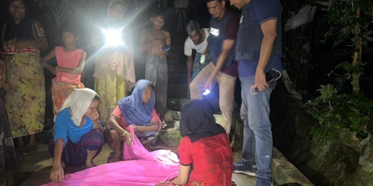 রোহিঙ্গা শিবিরে সন্ত্রাসী হামলায়  একজনের মৃত্যু, আহত -৩