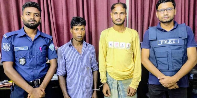 মহেশখালীর পাহাড়ে মদের কারখানায় অভিযান, গ্রেফতার ২