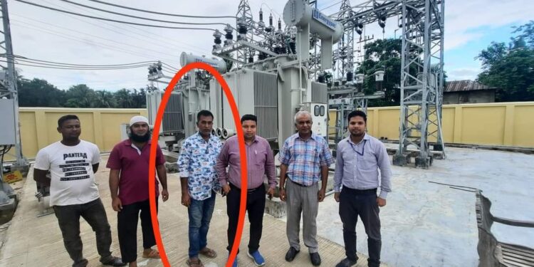 লামায় বিদ্যুৎস্পৃষ্ট হয়ে লাইনম্যান এর মৃত্যু
