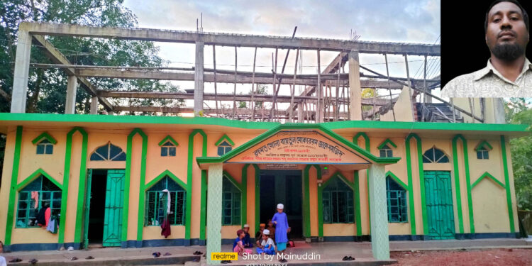 মসজিদের জায়গা দখলের অভিযোগ