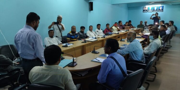 লামায় সাংবাদিকদের বুনিয়াদি প্রশিক্ষণ শুরু