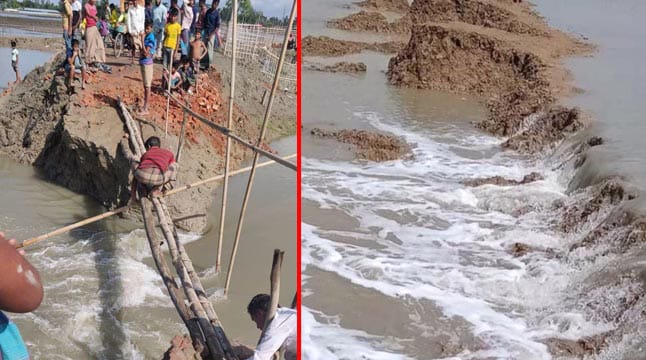 পেকুয়ায় বেড়িবাঁধ ভেঙে নিম্নাঞ্চল প্লাবিত 1 পেকুয়ায় বেড়িবাঁধ ভেঙে নিম্নাঞ্চল প্লাবিত