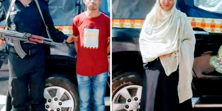 চকরিয়ায় র‌্যাবের কব্জায় মাদক কারবারী দুই নারীপুরুষ