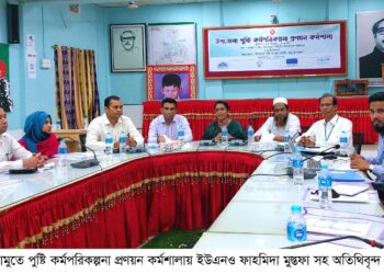 রামুতে পুষ্টি কর্মপরিকল্পনা প্রণয়ন কর্মশালা অনুষ্ঠিত