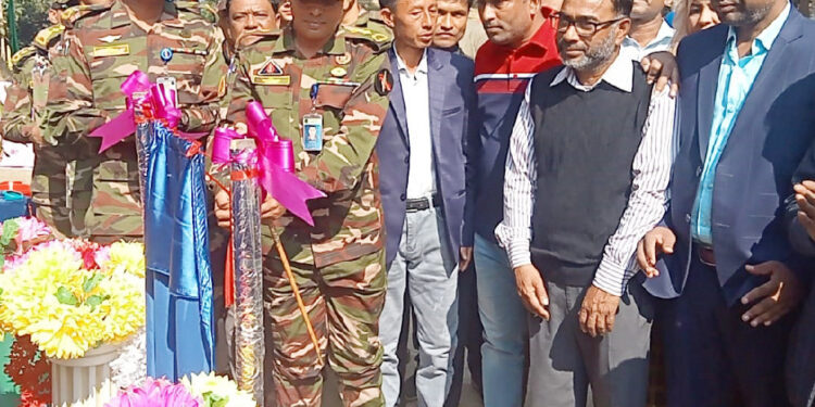 আলীর সুড়ঙ্গের যাত্রাপথে সিঁড়ি নির্মাণ করলো সেনা জোন
