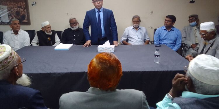 মুক্তিযোদ্ধাদের সাথে কক্সবাজারের নবাগত জেলা প্রশাসকের সৌজন্য সাক্ষাত