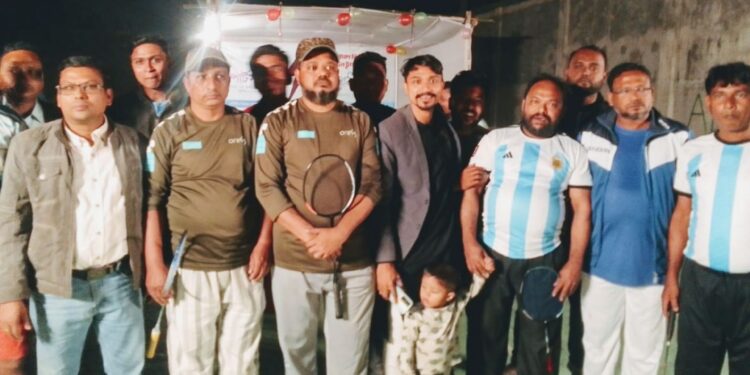 কক্সবাজার পূর্ব পাহাড়তলীতে এলাকাভিত্তিক ব্যাডমিন্টন টুর্নামেন্ট শুরু