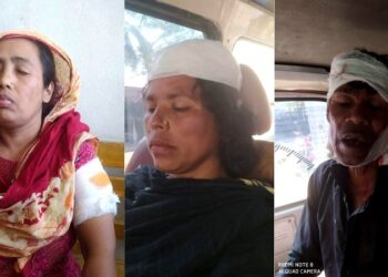 পেকুয়ায় জমির বিরোধ নিয়ে হামলা- অন্ত:স্বত্তা নারীসহ আহত-১২