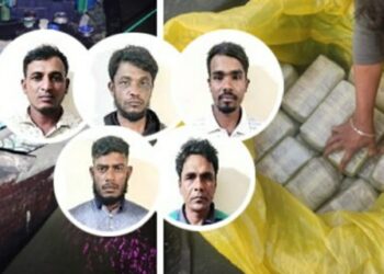 মগনামা জেটিঘাট থেকে ৬ কোটি টাকার ইয়াবা উদ্ধার,৫ কারবারি আটক