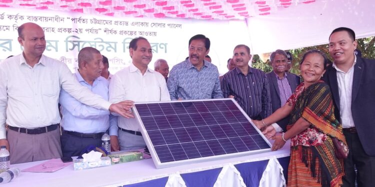 প্রধানমন্ত্রী শেখ হাসিনা স্বপ্ন বাস্তবায়ন করেন-পার্বত্য মন্ত্রী বীর বাহাদুর