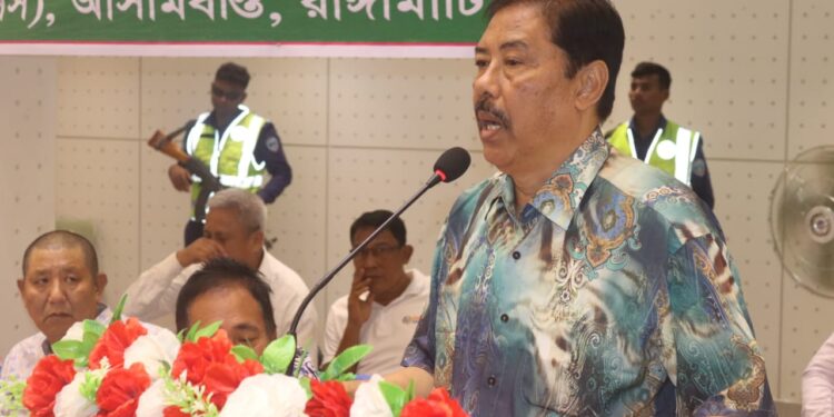মারমা সংস্কৃতি সংস্থার অডিটোরিয়াম ভবন উদ্বোধন করলেন-পার্বত্য মন্ত্রী বীর বাহাদুর 1 মারমা সংস্কৃতি সংস্থার অডিটোরিয়াম ভবন উদ্বোধন করলেন-পার্বত্য মন্ত্রী বীর বাহাদুর