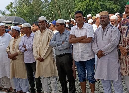 শাহনেওয়াজ চৌধুরী বিটুর নামাজে জানাযা অনুষ্ঠিত