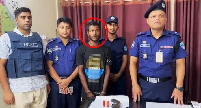 মহেশখালীর শীর্ষ সন্ত্রাসী কালাসোনাসহ গ্রেপ্তার ৪; আগ্নেয়াস্ত্র ও মাদক উদ্ধার
