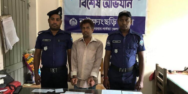 নাইক্ষ্যংছড়ি থেকে ১৫শ পিস ইয়াবাসহ আটক ১