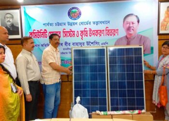 কমিউনিটি সোলার সিস্টেম পাহাড় আলোকিত করছে- বীর বাহাদুর