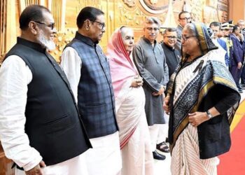 ব্রিকস সম্মেলনে যোগ দিতে ঢাকা ছেড়েছেন প্রধানমন্ত্রী