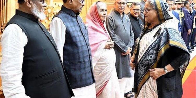 ব্রিকস সম্মেলনে যোগ দিতে ঢাকা ছেড়েছেন প্রধানমন্ত্রী