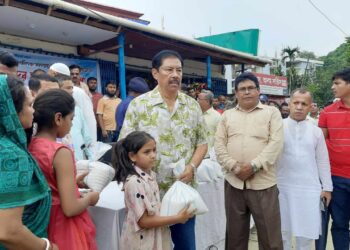 দুর্যোগের শিকার কোন দুর্গত মানুষ না খেয়ে থাকবে না-পার্বত্য মন্ত্রী বীর বাহাদুর