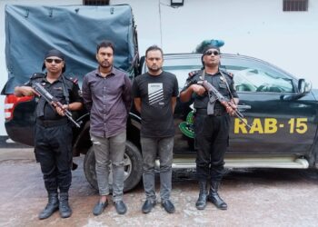 র‍্যাব পরিচয়ে চাঁদাবাজি করতে গিয়ে আটক -২