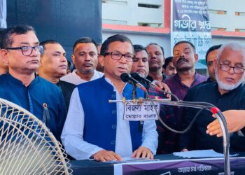 আওয়ামী লীগকে ধাক্কা দিয়ে ফেলা যাবে না : এনামুল হক শামীম