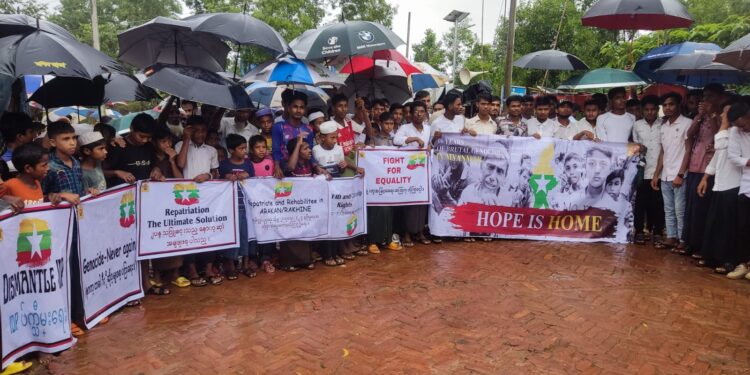মিয়ানমারে ফিরতে রোহিঙ্গাদের সমাবেশ 1 মিয়ানমারে ফিরতে রোহিঙ্গাদের সমাবেশ