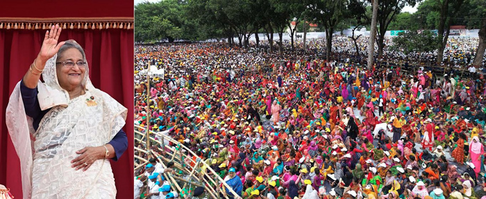 নৌকায় ভোট দিন : রংপুরে জনসমুদ্রে প্রধানমন্ত্রী 1 নৌকায় ভোট দিন : রংপুরে জনসমুদ্রে প্রধানমন্ত্রী