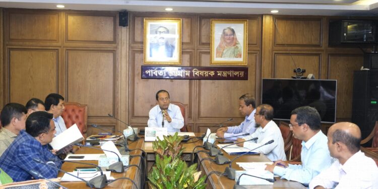 পার্বত্য শান্তি চুক্তির ধারাগুলো সকলের পালন করা উচিত-পার্বত্য সচিব মশিউর
