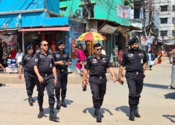 কক্সবাজারে দুর্গাপূজা উদযাপনে কঠোর নিরাপত্তা ব্যবস্থা জোরদার
