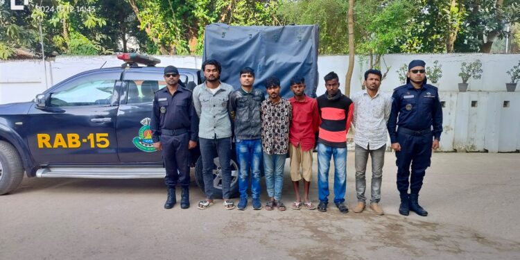 মিয়ামারে পাচারকালে অকটেন জব্দ, গ্রেফতার ৬