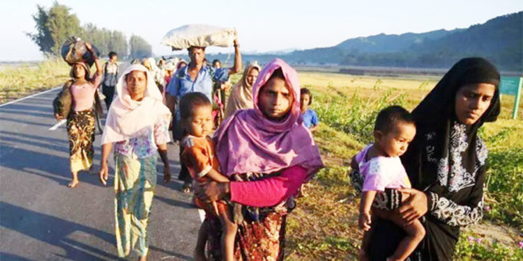 নতুন করে বাংলাদেশে রোহিঙ্গা আগমনের শংকা