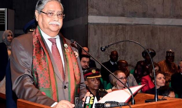 সহিংসতা ও নৈরাজ্যের পথ পরিহার করার আহবান রাষ্ট্রপতির
