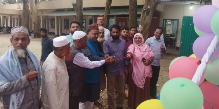 চকরিয়া উপজেলা আদালত চত্বরে বিচারপ্রার্থীর  জন্য নবনির্মিত বৈঠক খানা আনুষ্ঠানিক উদ্বোধন