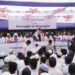 নিজ দেশে ফিরতে রোহিঙ্গাদের সমাবেশ