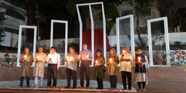 সম্প্রীতি বাংলাদেশ কক্সবাজার জেলা শাখার  গণহত্যা দিবস পালন
