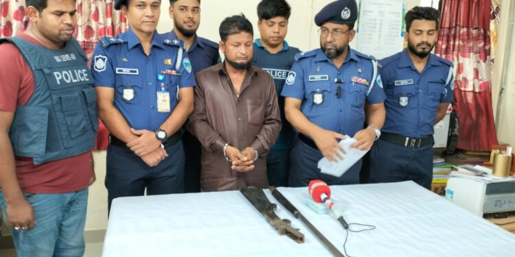 মহেশখালীতে পুলিশের অভিযানে একটি একনলা বন্দুক’সহ একজন গ্রেফতার