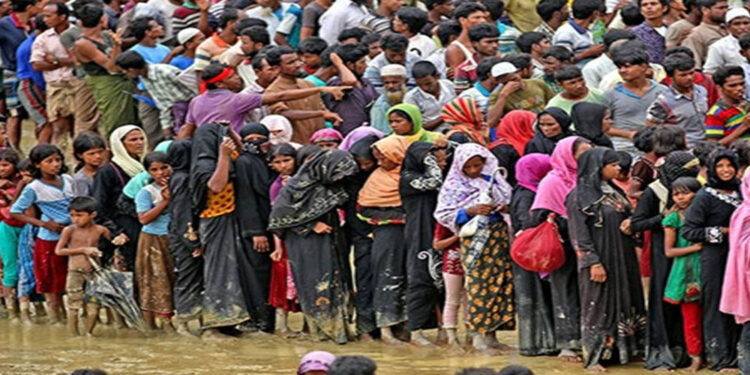নতুন করে ৪৫ হাজার রোহিঙ্গা আশ্রয় নিয়েছে সীমান্তে