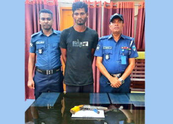 ডাকাত দলের সর্দার টাওয়ার অস্ত্রসহ গ্রেফতার