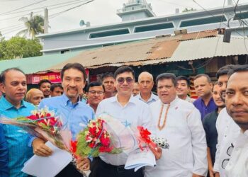 বাংলাদেশে নিযুক্ত জাইকার কান্ট্রি ডিরেক্টর মহেশখালীর বিভিন্ন উন্নয়ন প্রকল্প পরিদর্শন করেছেন